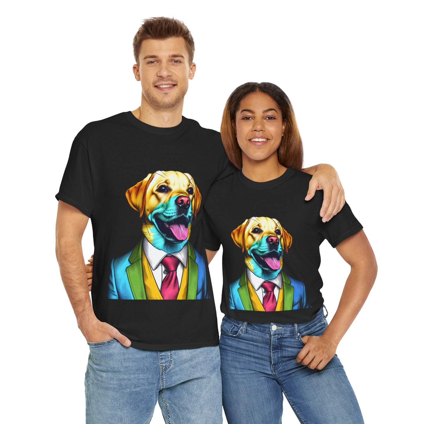 The Happy Dog Heavy Cotton Tee