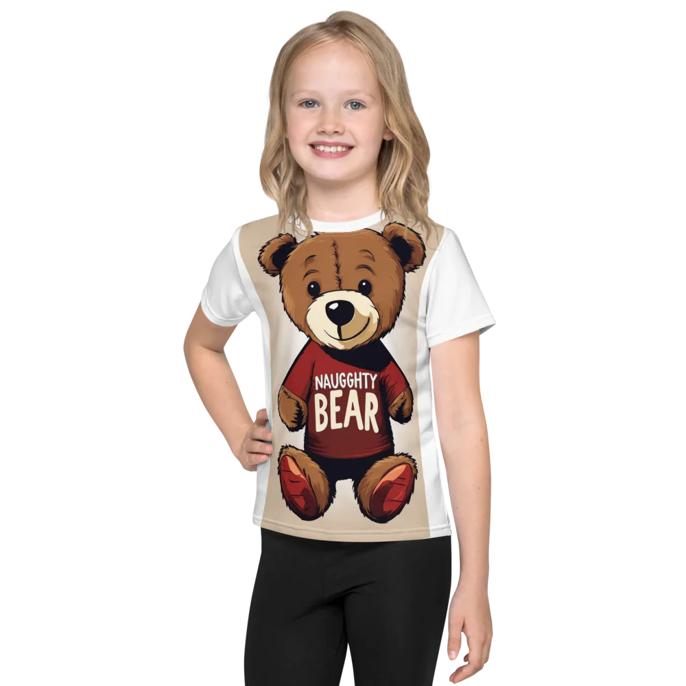 All-Over Print Kids Crew Neck T-Shirt