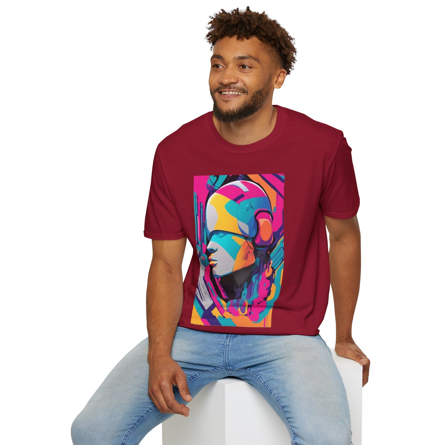 Abstract art printed T-Shirt