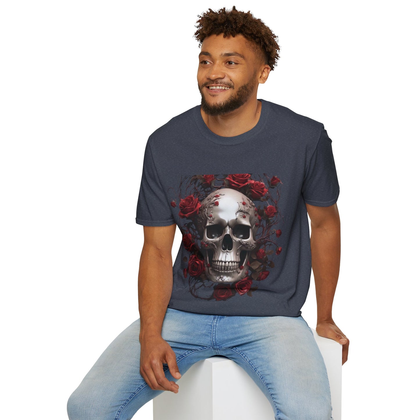 Floral Skull T-Shirt