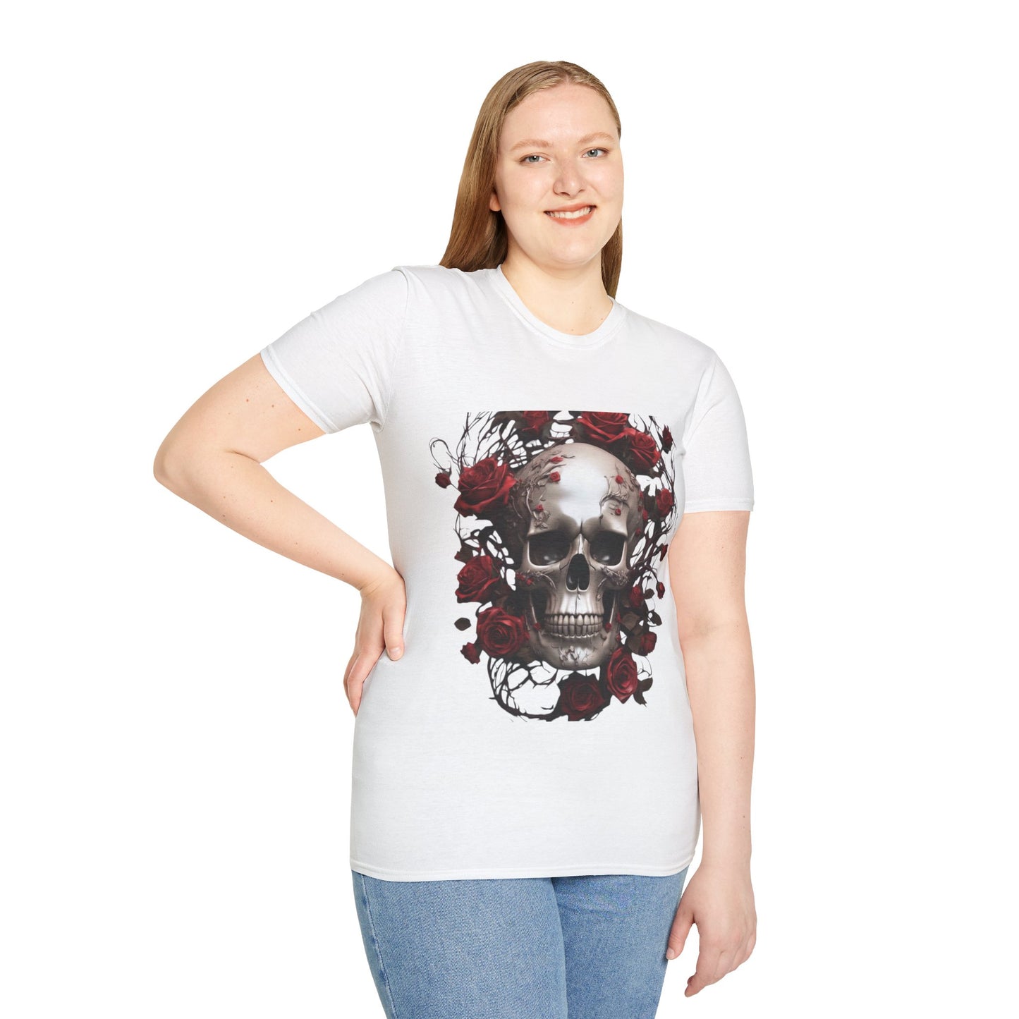Floral Skull T-Shirt