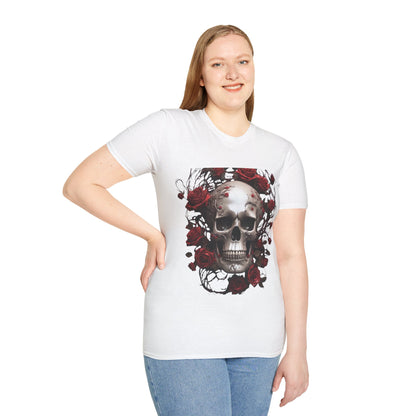Floral Skull T-Shirt