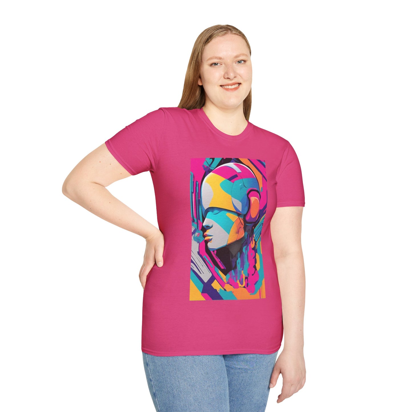 Abstract art printed T-Shirt