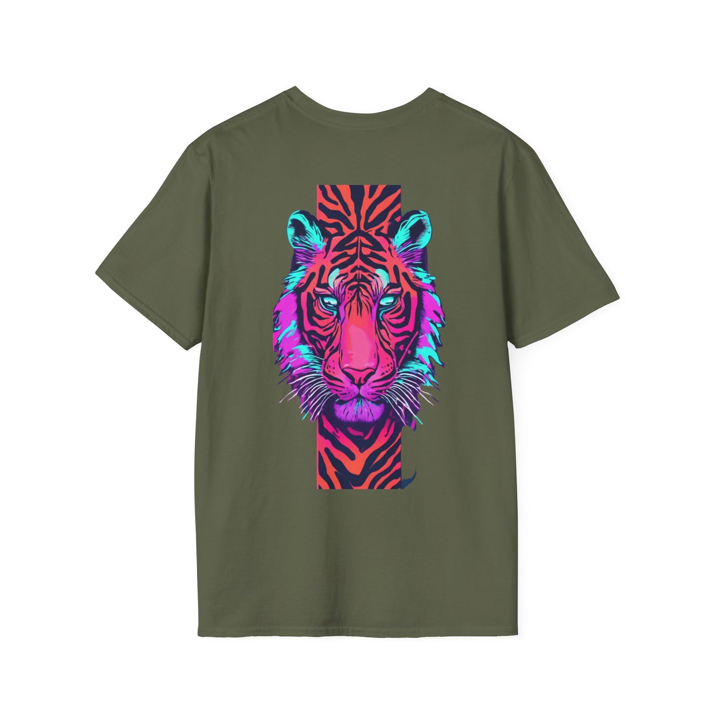 Abstract Animal PrintT-Shirt
