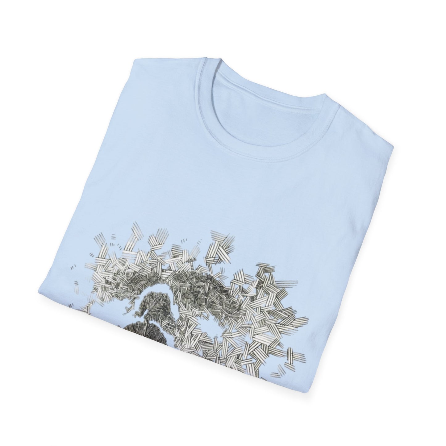 Abstract art Unisex Softstyle T-Shirt