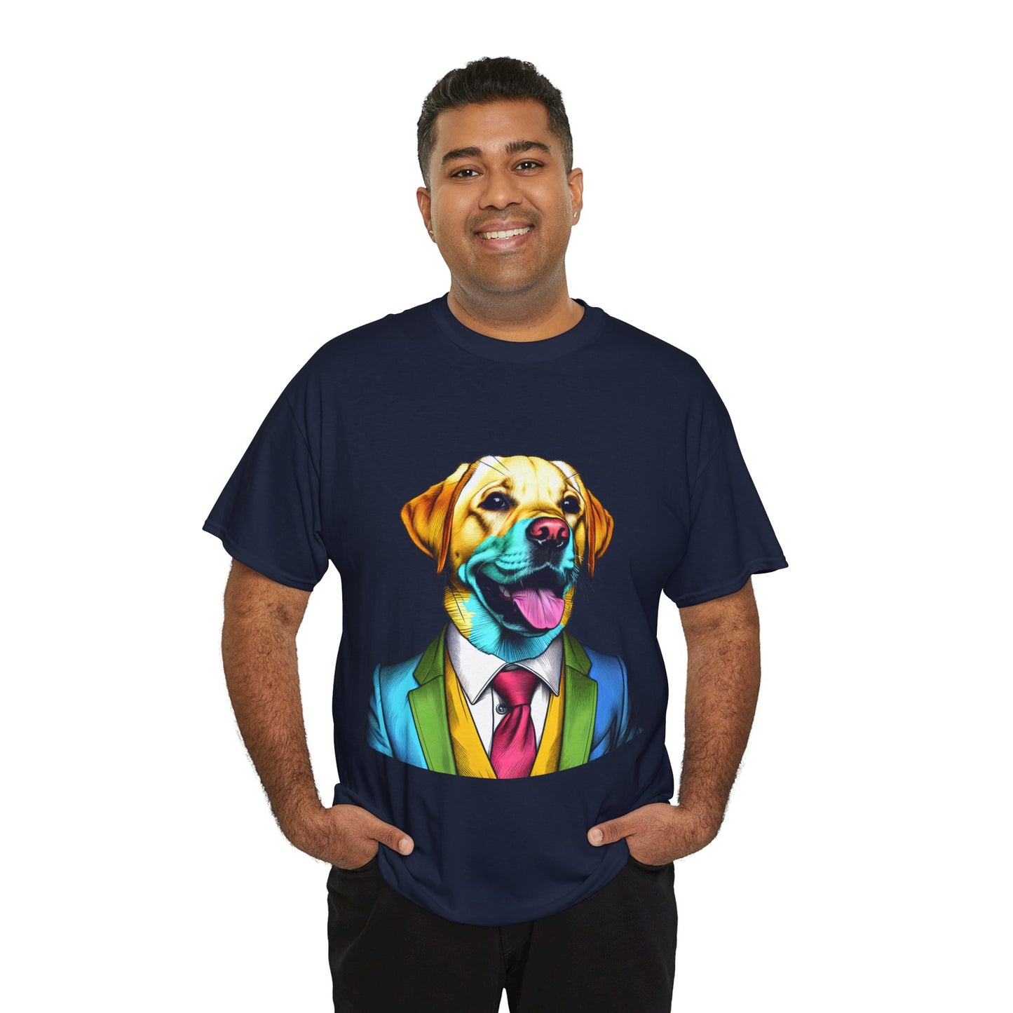The Happy Dog Heavy Cotton Tee