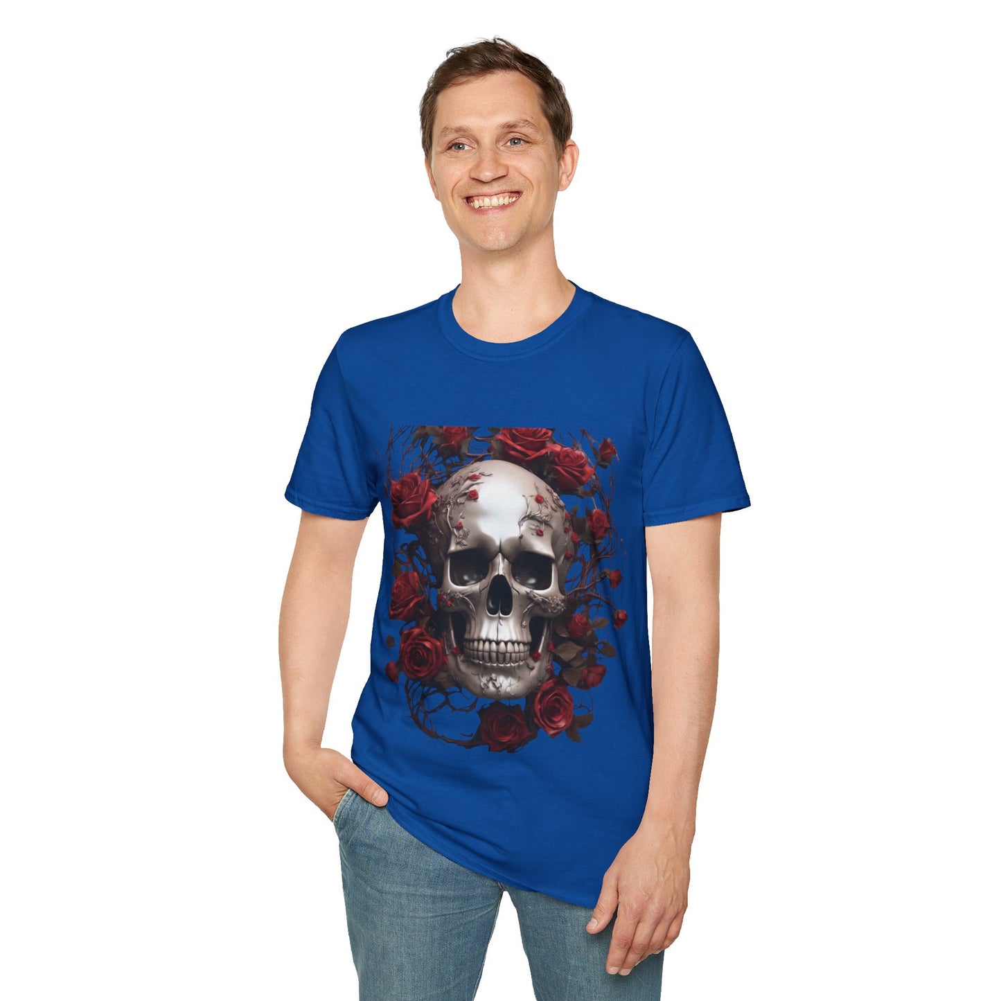 Floral Skull T-Shirt