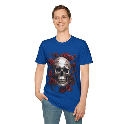 Floral Skull T-Shirt