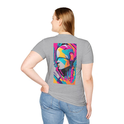 Abstract art printed T-Shirt