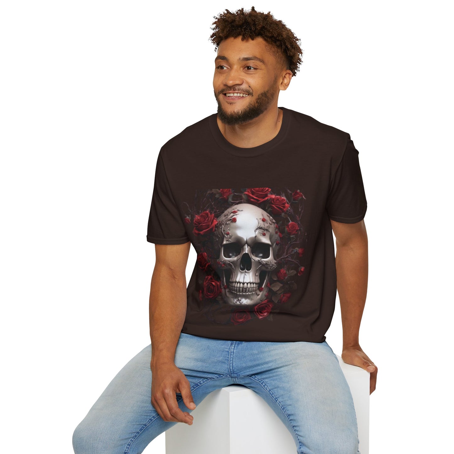 Floral Skull T-Shirt