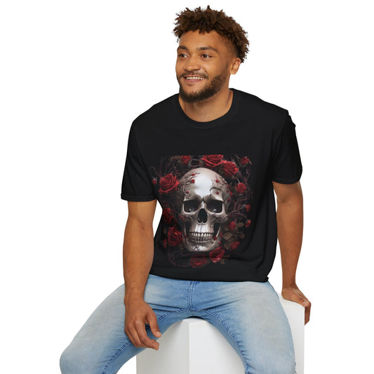 Floral Skull T-Shirt