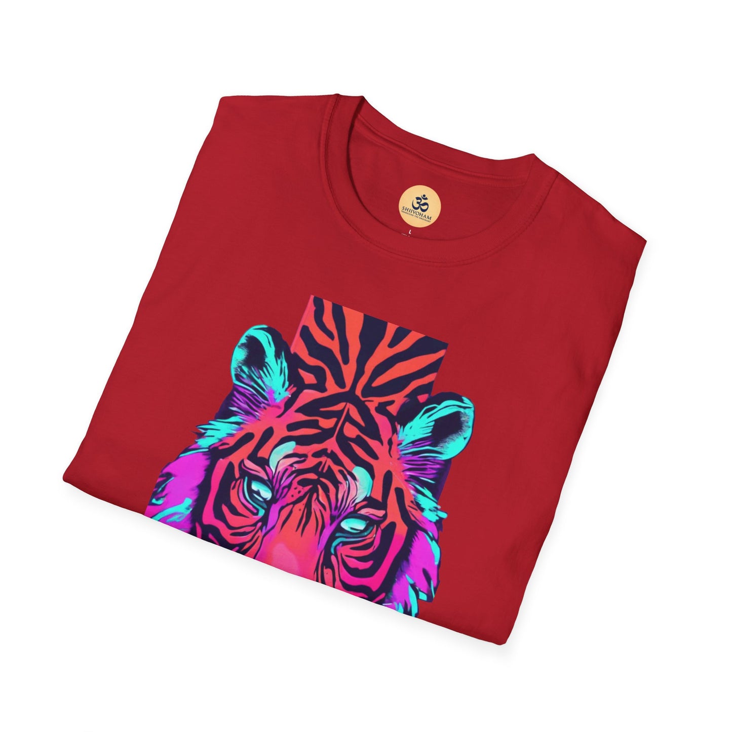 Abstract Animal PrintT-Shirt