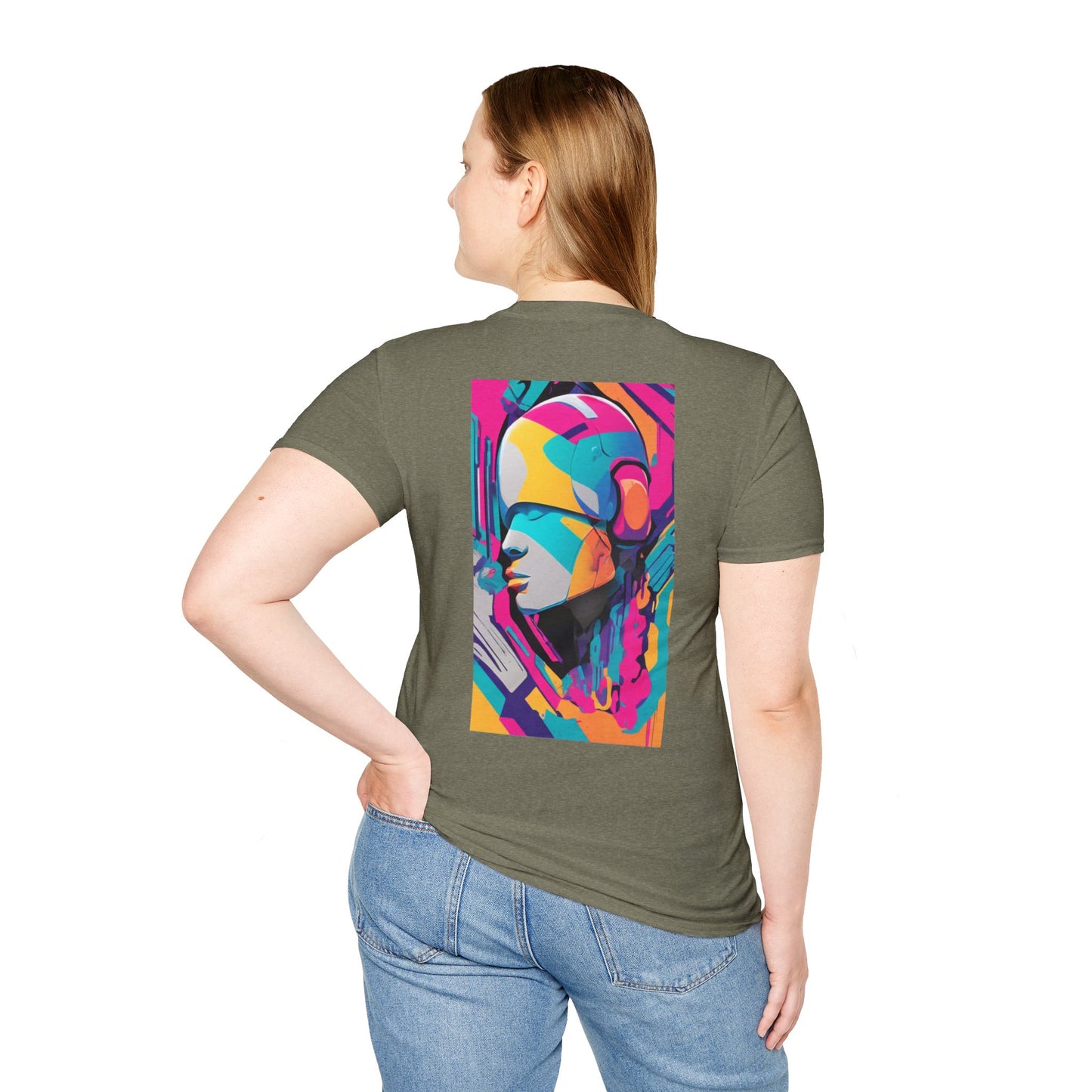 Abstract art printed T-Shirt