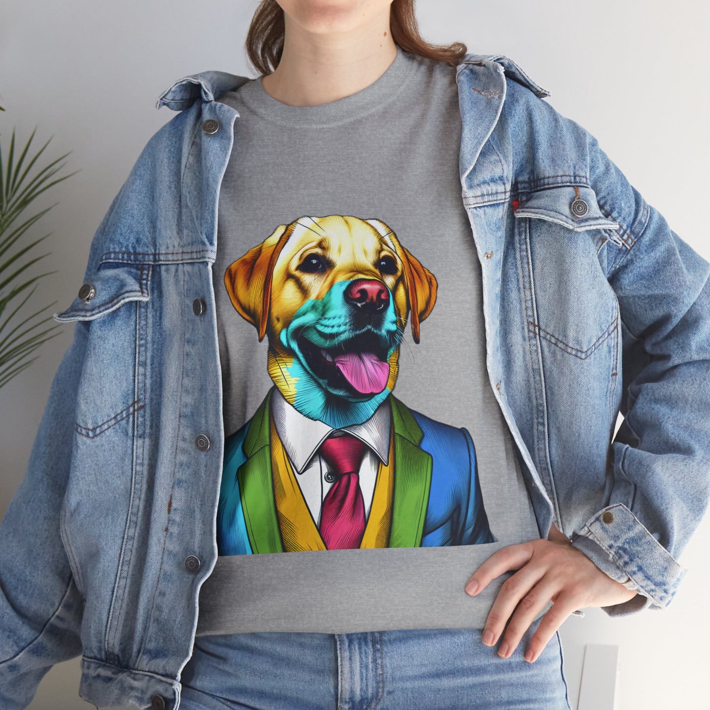 The Happy Dog Heavy Cotton Tee