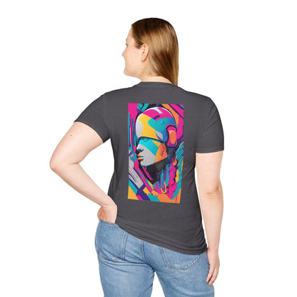 Abstract art printed T-Shirt