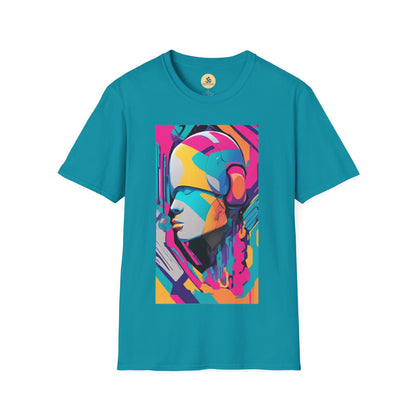 Abstract art printed T-Shirt
