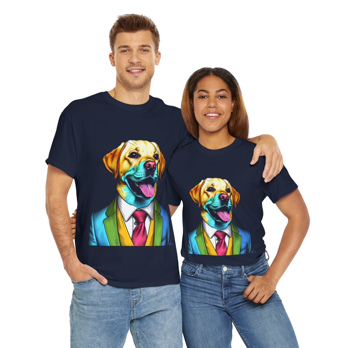 The Happy Dog Heavy Cotton Tee