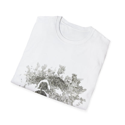 Abstract art Unisex Softstyle T-Shirt