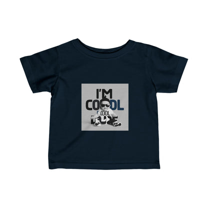 Infant Fine Jersey Tee - Cool dude4