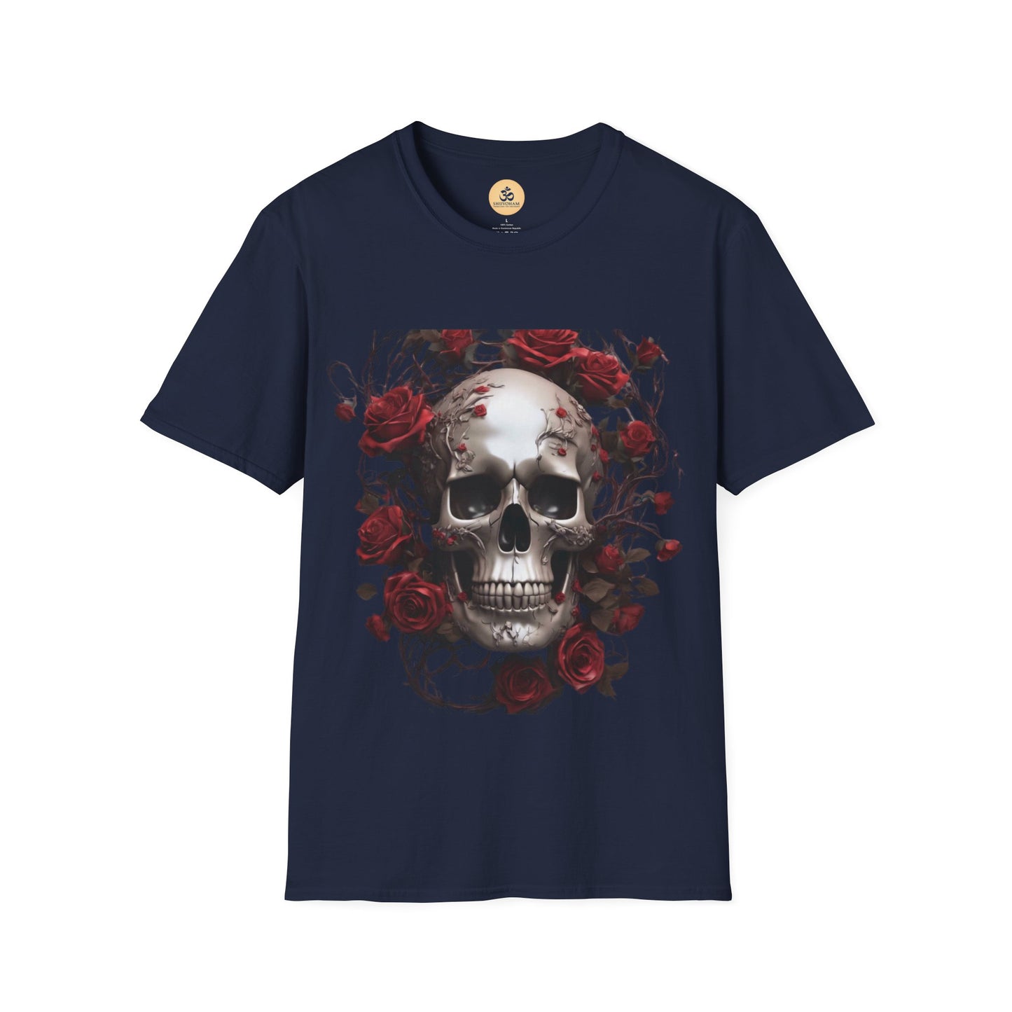 Floral Skull T-Shirt