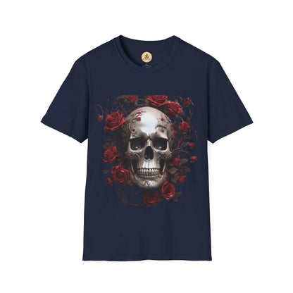 Floral Skull T-Shirt