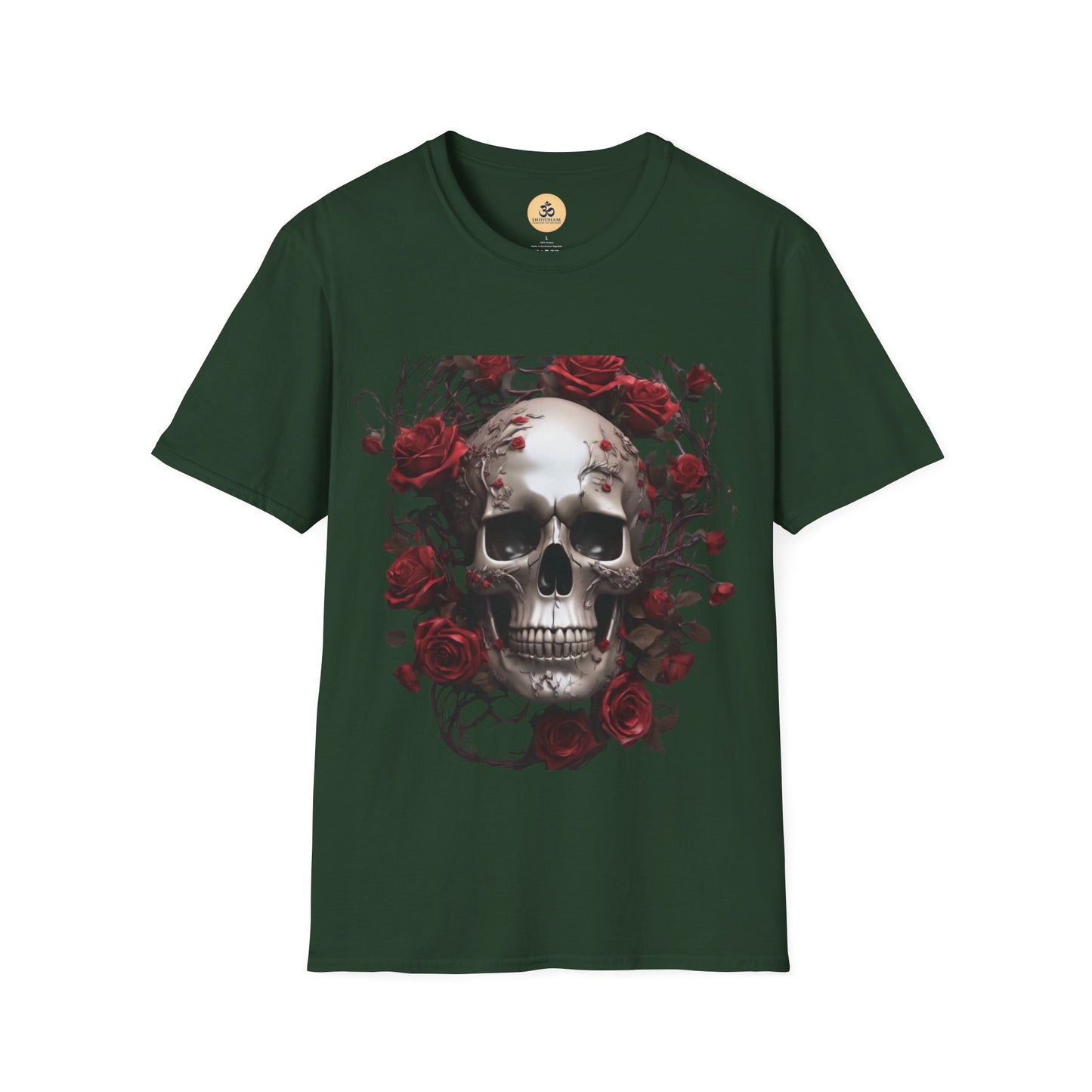Floral Skull T-Shirt