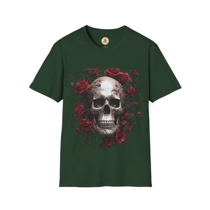 Floral Skull T-Shirt
