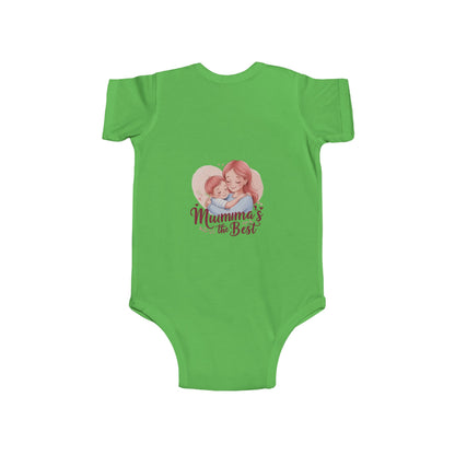 Infant Fine Jersey Bodysuit - Mumma's the best