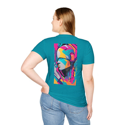 Abstract art printed T-Shirt