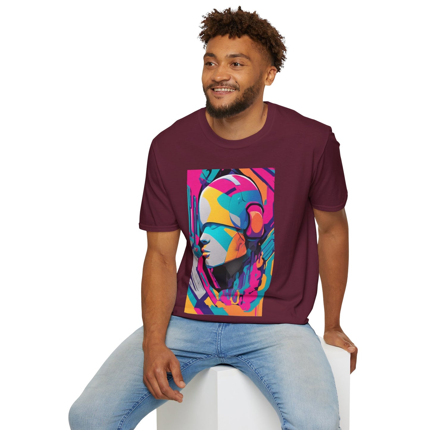 Abstract art printed T-Shirt