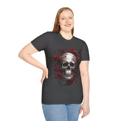Floral Skull T-Shirt