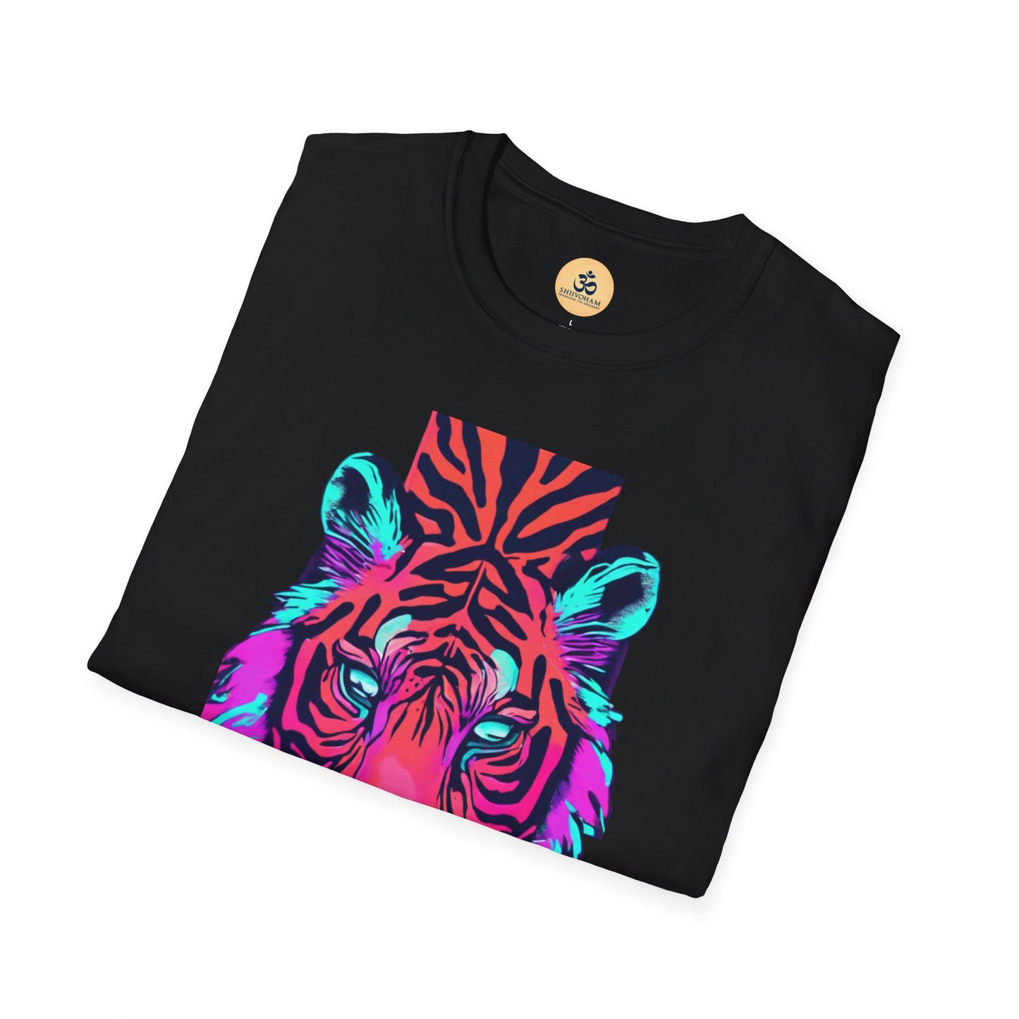 Abstract Animal PrintT-Shirt