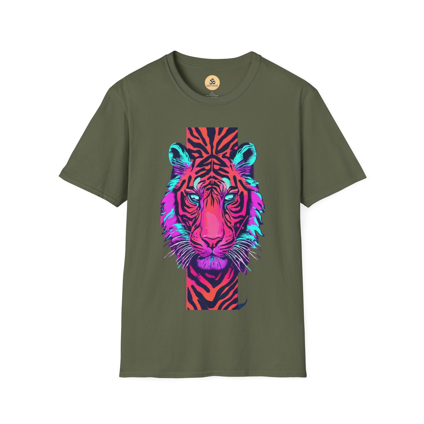 Abstract Animal PrintT-Shirt