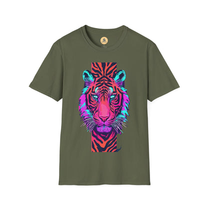 Abstract Animal PrintT-Shirt