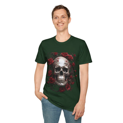 Floral Skull T-Shirt