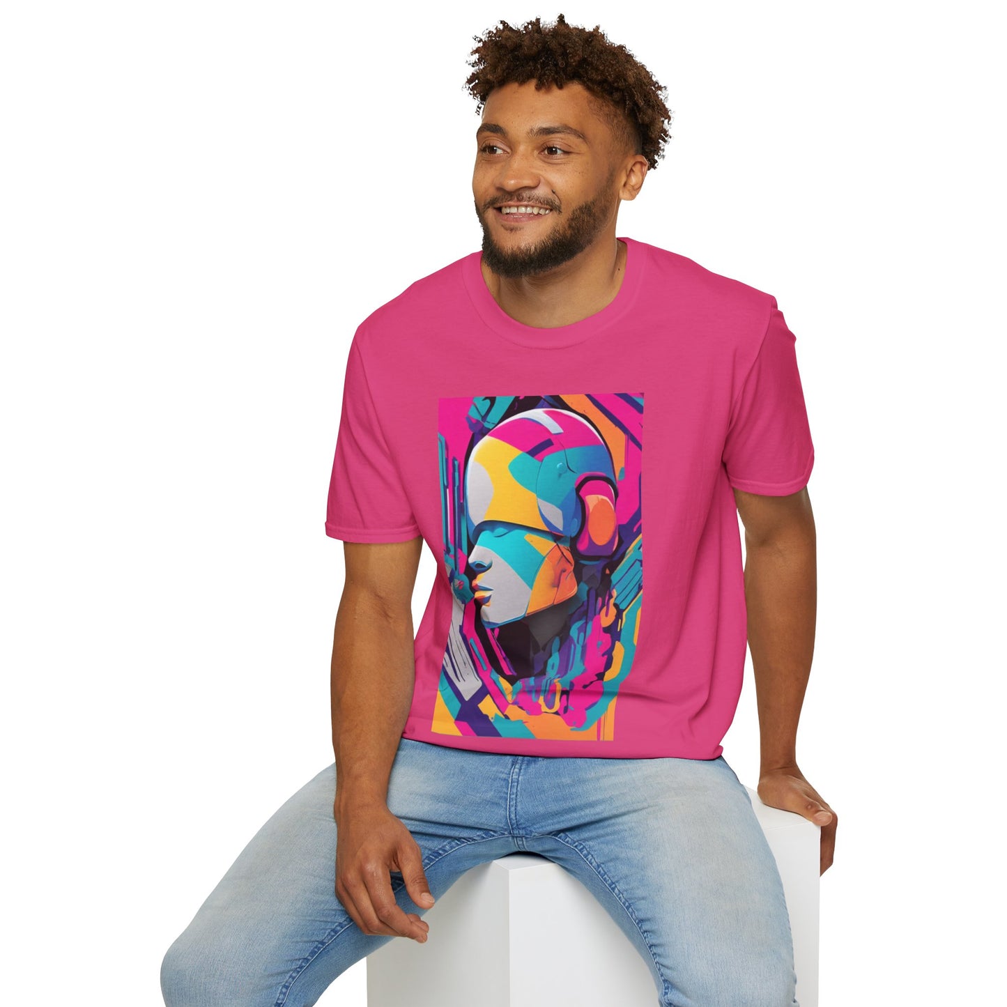 Abstract art printed T-Shirt