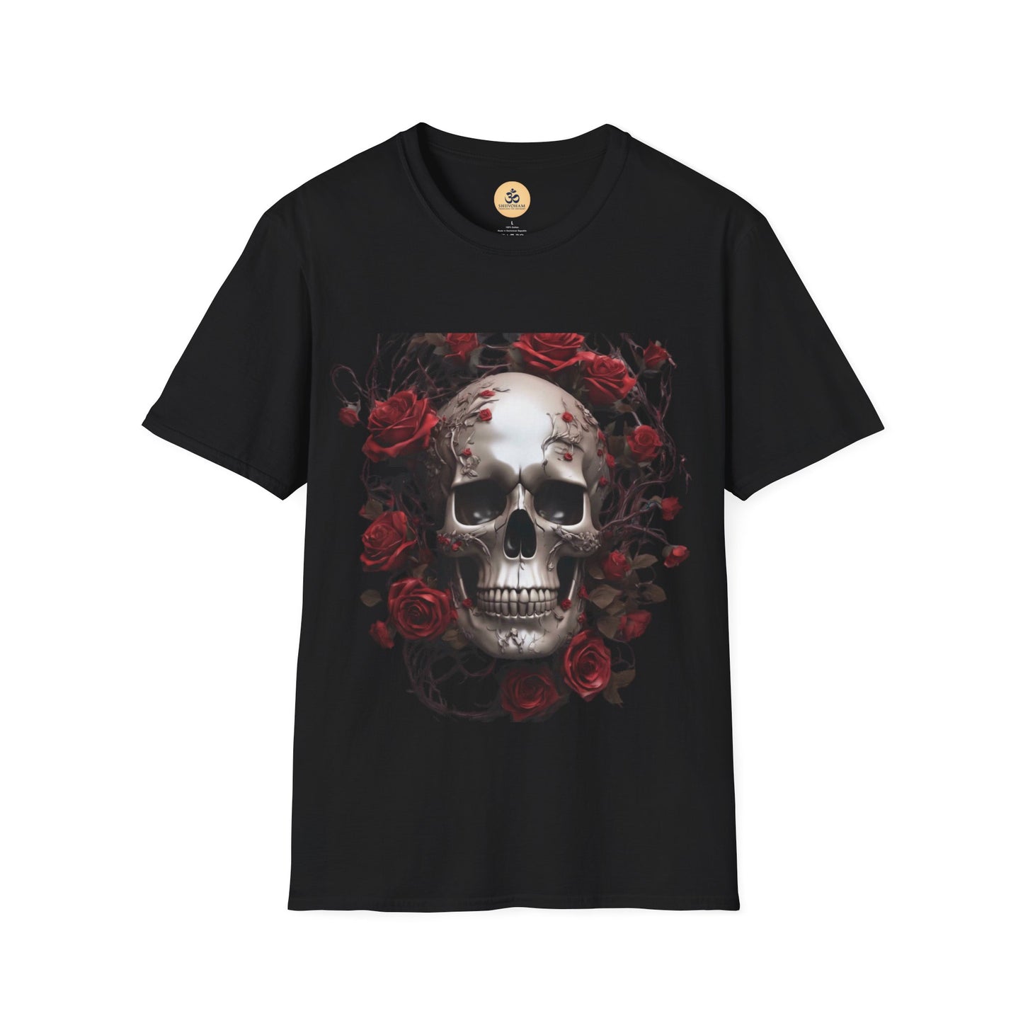 Floral Skull T-Shirt