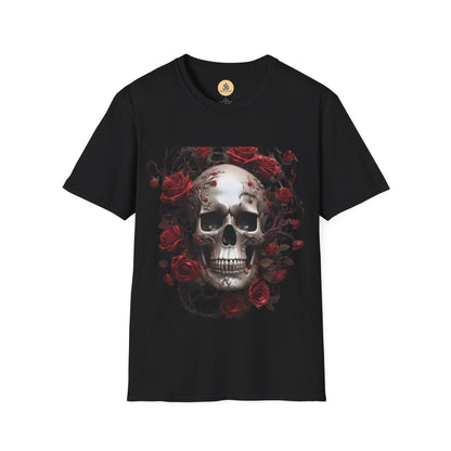 Floral Skull T-Shirt