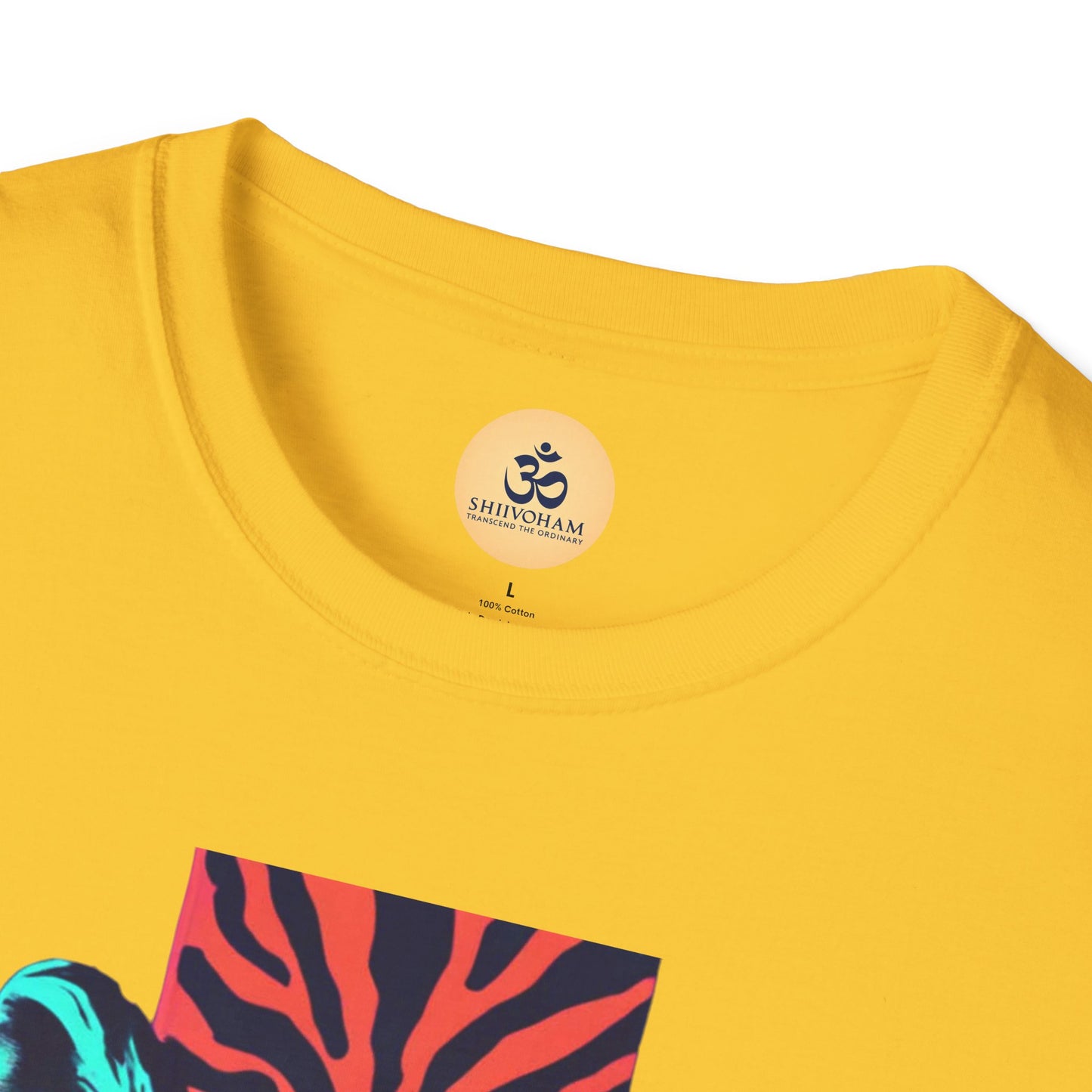 Abstract Animal PrintT-Shirt