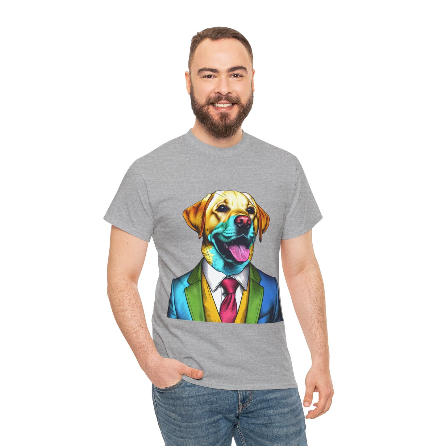 The Happy Dog Heavy Cotton Tee