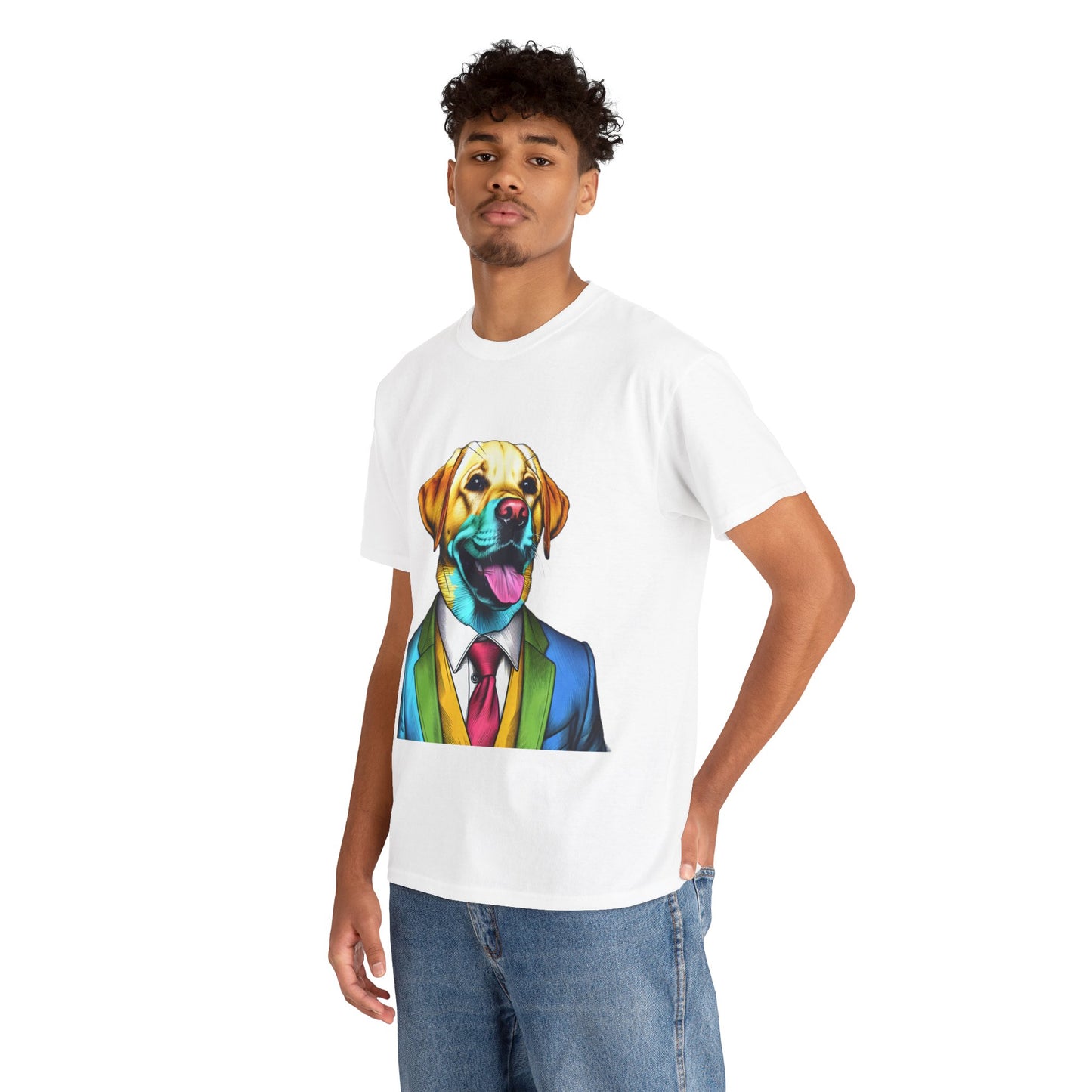 The Happy Dog Heavy Cotton Tee