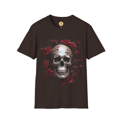 Floral Skull T-Shirt