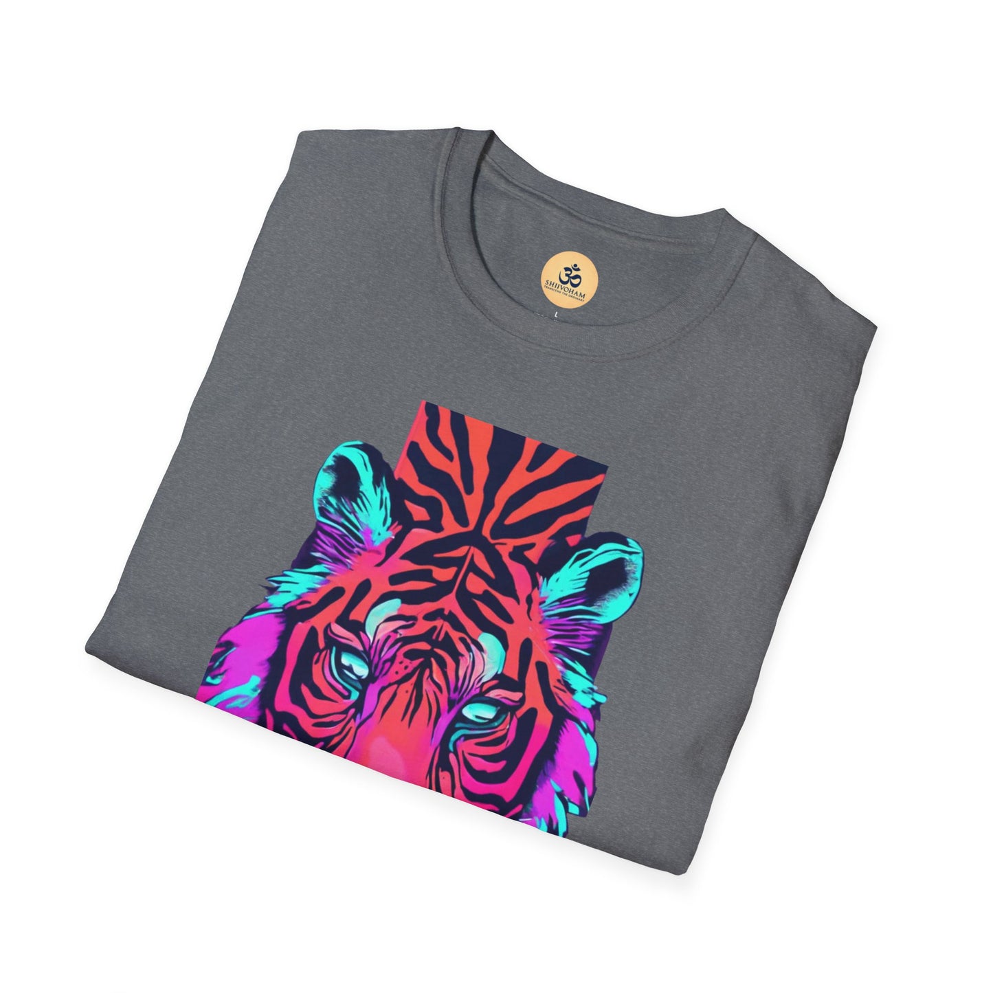 Abstract Animal PrintT-Shirt