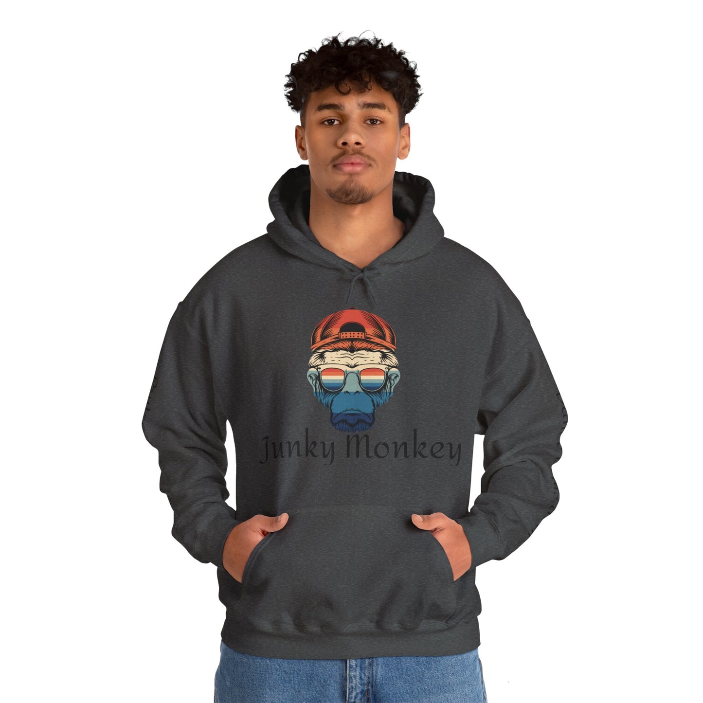 Junky Monkey Unisex Heavy Blend™ Hooded Sweatshirt