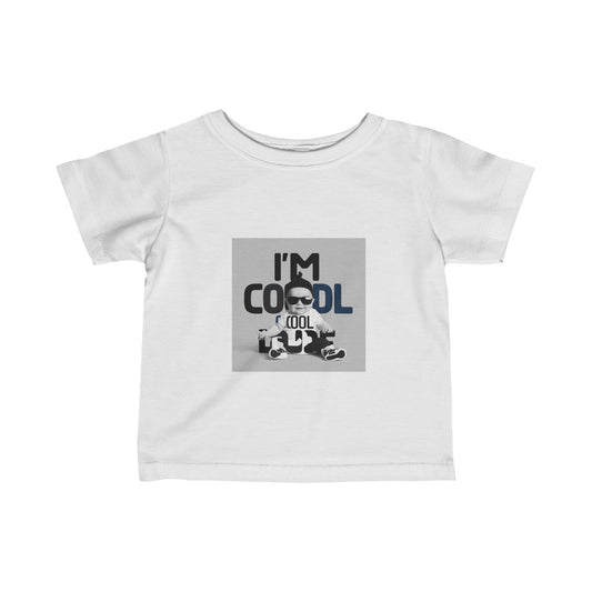 Infant Fine Jersey Tee - Cool dude4