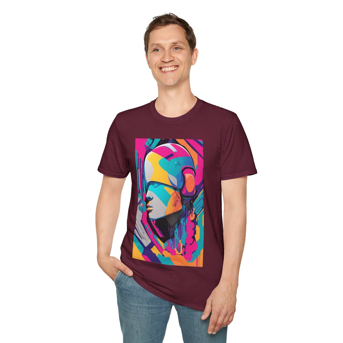 Abstract art printed T-Shirt