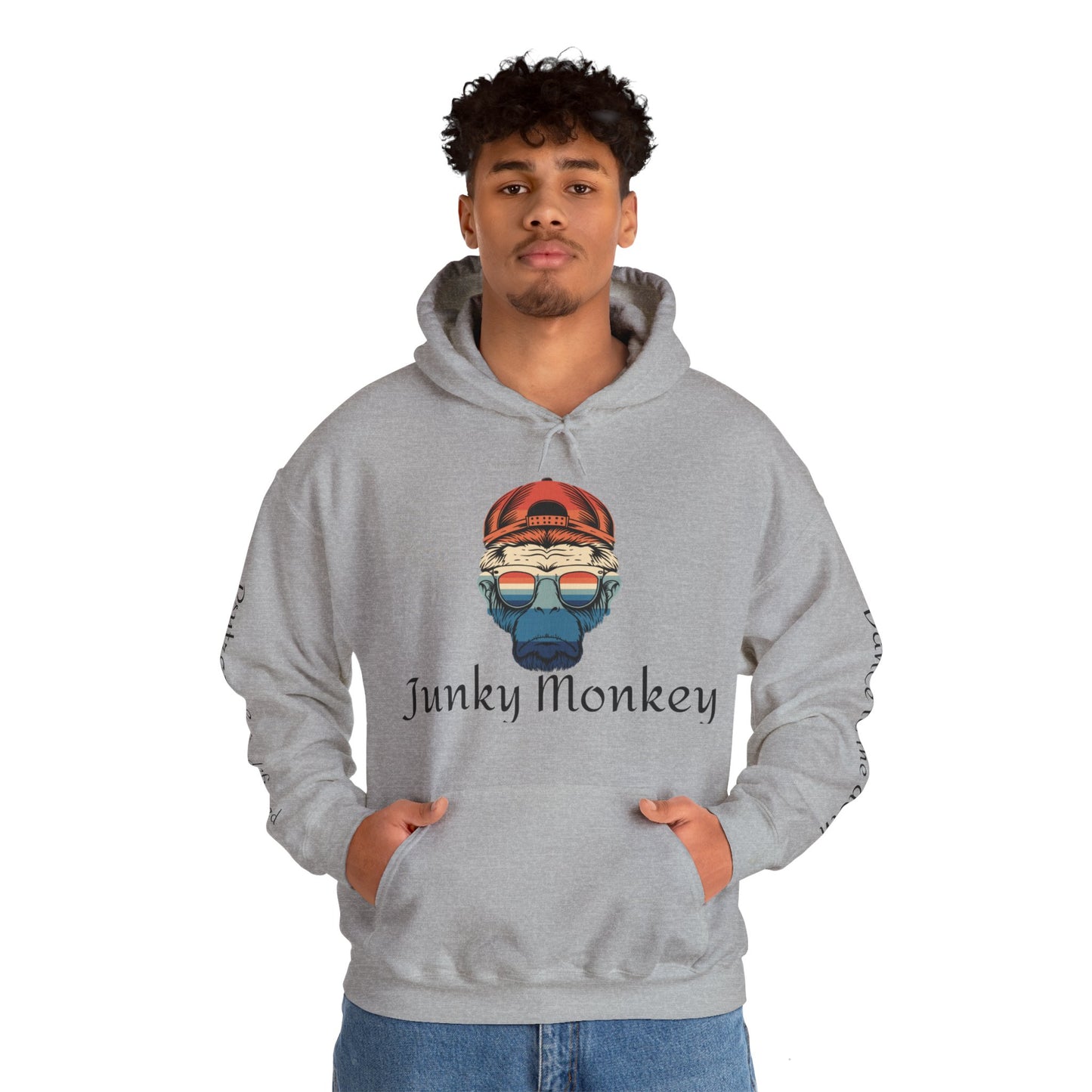 Junky Monkey Unisex Heavy Blend™ Hooded Sweatshirt