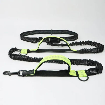 Professional Title: "Elastic Dog Leash for Comfortable Running - Pet Supplies for Dogs"