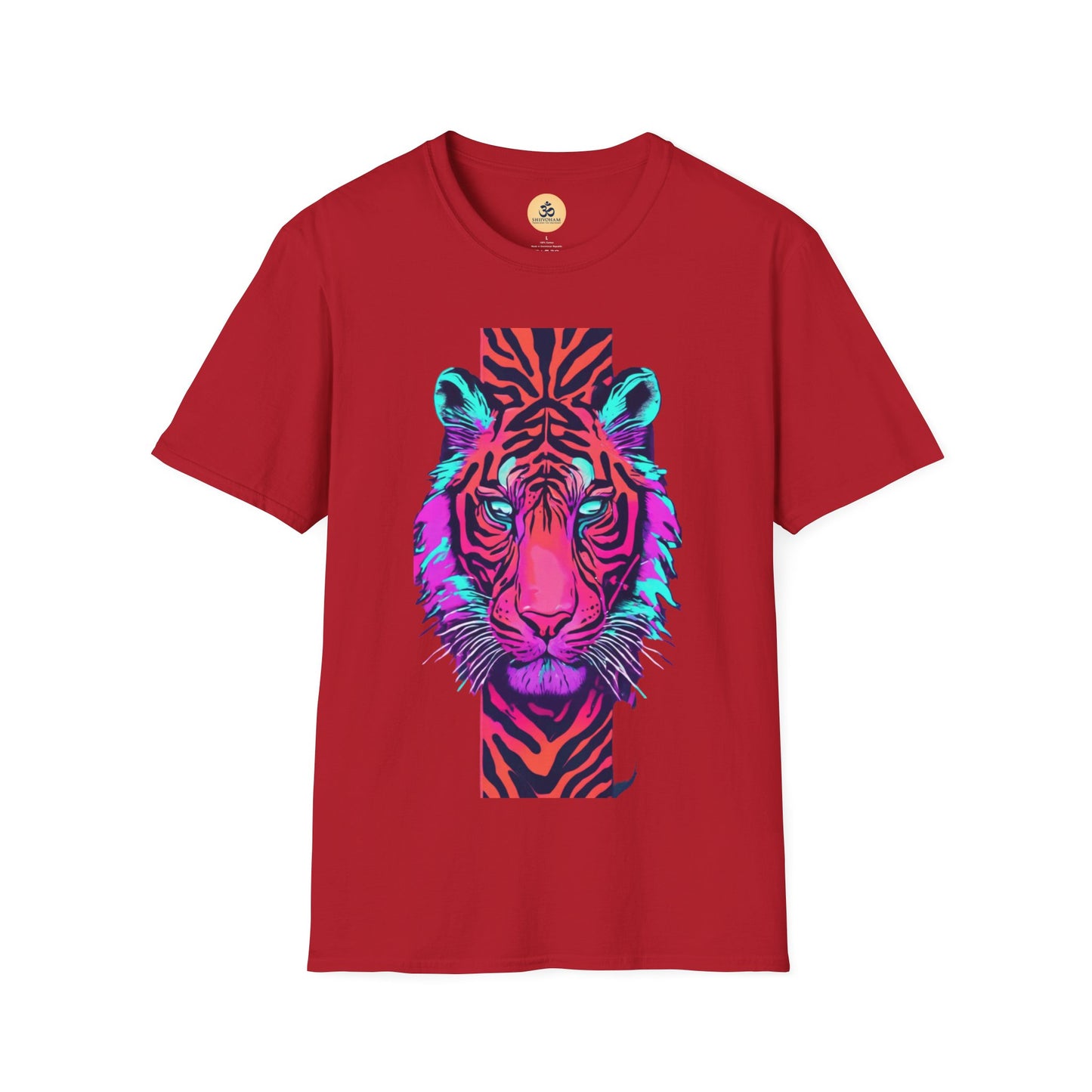 Abstract Animal PrintT-Shirt