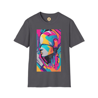 Abstract art printed T-Shirt